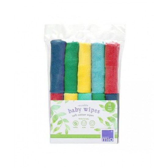 Rainbow - 10 servetele textile moi Rainbow - 10 servetele textile moi