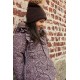 Coffe Bean 48 - Caciula copii lana merinos tricotata captusita fleece - En Fant