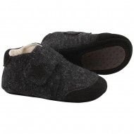 Dark Grey 33 - Papuci din lana cu scai si talpa antiderapanta - En Fant  Dark Grey 33 - Papuci din lana cu scai si talpa antiderapanta - En Fant