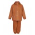Set Leather Brown 80 jacheta+pantaloni ploaie - En Fant