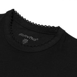 Dark Grey Melange 116 - Bluza fina de corp din bambus - Minymo Dark Grey Melange 116 - Bluza fina de corp din bambus - Minymo