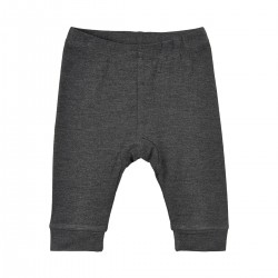 Dark Grey Melange 68 - Pantaloni fini din bambus pentru bebelusi - Minymo Dark Grey Melange 68 - Pantaloni fini din bambus pentru bebelusi - Minymo