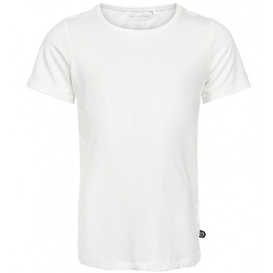 White 86 - Tricou fin din vascoza de bambus - Minymo White 86 - Tricou fin din vascoza de bambus - Minymo