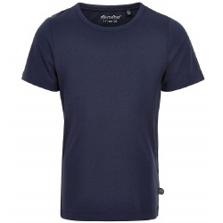 Navy 122 - Tricou fin din vascoza de bambus - Minymo