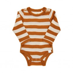 Stripped Pumpkin Spice 90 - Body din lana merinos  