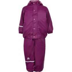 Beet Red 80 - Set jacheta+pantaloni de vreme rece, ploaie si windstopper - CeLaVi Beet Red 80 - Set jacheta+pantaloni de vreme rece, ploaie si windstopper - CeLaVi