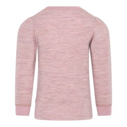 Deauville Mauve 100 - Bluza din lana merinos si bambus - Celavi