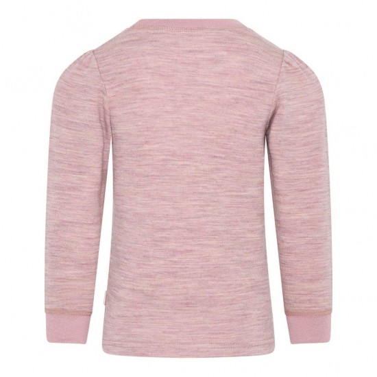 Deauville Mauve 100 - Bluza din lana merinos si bambus - Celavi Deauville Mauve 100 - Bluza din lana merinos si bambus - Celavi