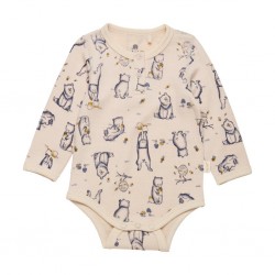 Honeybear 80 - Body fin din lana merinos si bambus - Celavi