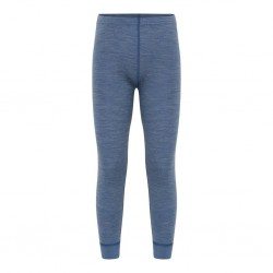 China Blue 130 - Pantaloni mari din lana merinos si bambus - CeLaVi 