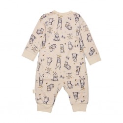 Honeybear 90 - Salopeta din lana merinos si bambus - CeLaVi Honeybear 90 - Salopeta din lana merinos si bambus - CeLaVi