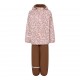 Winter Blossom 140 - Set jacheta+pantaloni impermeabil cu fleece, pentru vreme rece, ploaie si vant - CeLaVi Winter Blossom 140 - Set jacheta+pantaloni impermeabil cu fleece, pentru vreme rece, ploaie si vant - CeLaVi