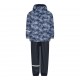 Sharks 110 - Set jacheta+pantaloni impermeabil cu fleece, pentru vreme rece, ploaie si vant - CeLaVi Sharks 110 - Set jacheta+pantaloni impermeabil cu fleece, pentru vreme rece, ploaie si vant - CeLaVi