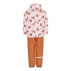 Squirrels 90 - Set jacheta+pantaloni impermeabil cu fleece, pentru vreme rece, ploaie si vant - CeLaVi