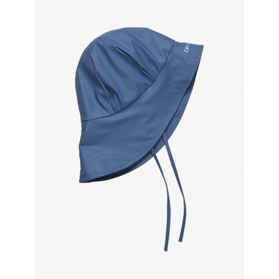 China Blue 90 - Palarie PU de ploaie si vreme rece, impermeabila, cu fleece - CeLaVi 