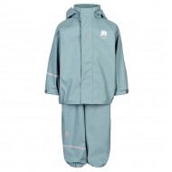 Smoke Blue 80 - Set jacheta+pantaloni ploaie si windstopper - CeLaVi 
