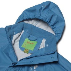 Morning Blue 100 - Set jacheta+pantaloni ploaie si windstopper - CeLaVi 