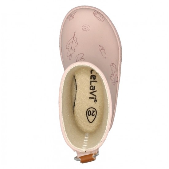 Woodland Rose 23 - Cizme de ploaie din cauciuc natural cu bumbac - CeLaVi Woodland Rose 23 - Cizme de ploaie din cauciuc natural cu bumbac - CeLaVi