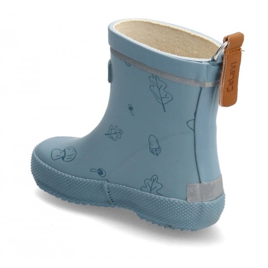 Woodland Blue 22 - Cizme de ploaie din cauciuc natural cu bumbac - CeLaVi Woodland Blue 22 - Cizme de ploaie din cauciuc natural cu bumbac - CeLaVi