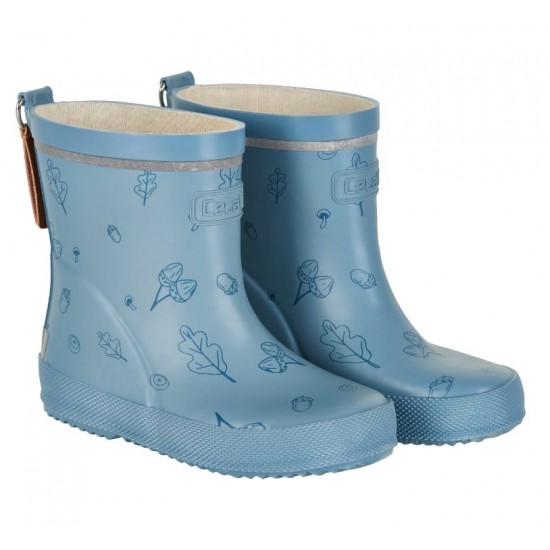 Woodland Blue 22 - Cizme de ploaie din cauciuc natural cu bumbac - CeLaVi Woodland Blue 22 - Cizme de ploaie din cauciuc natural cu bumbac - CeLaVi