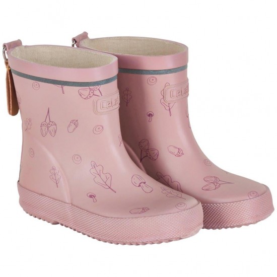 Woodland Rose 23 - Cizme de ploaie din cauciuc natural cu bumbac - CeLaVi Woodland Rose 23 - Cizme de ploaie din cauciuc natural cu bumbac - CeLaVi