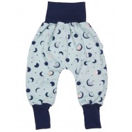 Moon Monkeys 50/56 - Pantaloni Salvari Joga subtiri din bumbac organic - Iobio  Moon Monkeys 50/56 - Pantaloni Salvari Joga subtiri din bumbac organic - Iobio
