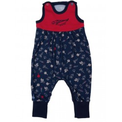 Cipollino Red 50/56 - Romper din bumbac organic - Iobio Cipollino Red 50/56 - Romper din bumbac organic - Iobio