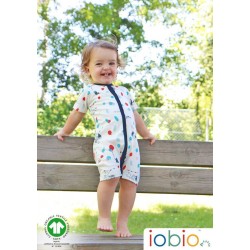 Balloons 74/80 - Playsuit din bumbac organic interlock GOTS - Iobio Balloons 74/80 - Playsuit din bumbac organic interlock GOTS - Iobio