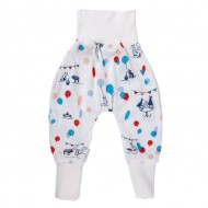 Balloon 74/80 - Pantaloni Salvari Joga subtiri din bumbac organic - Iobio  Balloon 74/80 - Pantaloni Salvari Joga subtiri din bumbac organic - Iobio