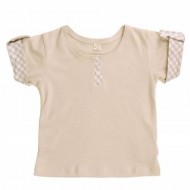 Alex Sand 62/68 - Tricou din bumbac organic interlock fin GOTS Alex Sand 62/68 - Tricou din bumbac organic interlock fin GOTS