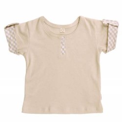 Alex Sand 110/116 - Tricou din bumbac organic interlock fin GOTS Alex Sand 110/116 - Tricou din bumbac organic interlock fin GOTS