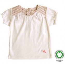 Amelie 110/116 - Bluza din bumbac organic popeline GOTS