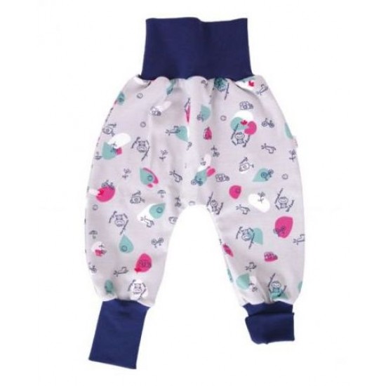 Foggy Town 74/80 - Pantaloni Salvari Joga subtiri din bumbac organic - Iobio Foggy Town 74/80 - Pantaloni Salvari Joga subtiri din bumbac organic - Iobio