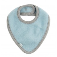 Bandana groasa din lana merinos organica fleece reglabila cu capse - Iobio - Celestial Blue Bandana groasa din lana merinos organica fleece reglabila cu capse - Iobio - Celestial Blue