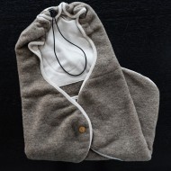 Husa scaun auto Iobio-wool fleece-Light Grey Husa scaun auto Iobio-wool fleece-Light Grey