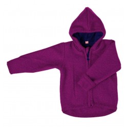 Viola 50/56 - Jacheta din lana merinos organica - wool fleece - Iobio  Viola 50/56 - Jacheta din lana merinos organica - wool fleece - Iobio