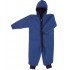 Indigo 74/80 - Overall din lana merinos organica - tumble/boiled wool - Iobio 