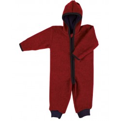 Ruby  86/92 - Overall din lana merinos organica - tumble/boiled wool - Iobio  Ruby  86/92 - Overall din lana merinos organica - tumble/boiled wool - Iobio