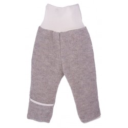 Caffe Latte 74/80 - Pantaloni din lana merinos organica - wool fleece - Iobio Caffe Latte 74/80 - Pantaloni din lana merinos organica - wool fleece - Iobio