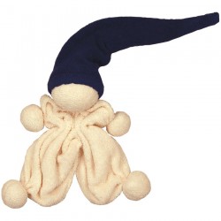 Jucarie zornaitoare textila din bumbac organic - Keptin Jr - Little Cozy Navy Jucarie zornaitoare textila din bumbac organic - Keptin Jr - Little Cozy Navy