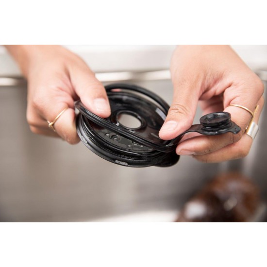 Juicy Pear - Cana termos din otel inoxidabil 473 ml cu capac si pai - Klean Kanteen