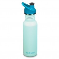 Classic Narrow Blue Tint - Recipient din otel inoxidabil 532 ml cu capac sport - Klean Kanteen Classic Narrow Blue Tint - Recipient din otel inoxidabil 532 ml cu capac sport - Klean Kanteen