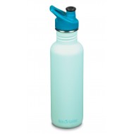 Classic Narrow Blue Tint - Recipient din otel inoxidabil 800 ml cu capac sport - Klean Kanteen Classic Narrow Blue Tint - Recipient din otel inoxidabil 800 ml cu capac sport - Klean Kanteen