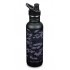Classic Narrow Black Camo - Recipient din otel inoxidabil 800 ml cu capac sport - Klean Kanteen