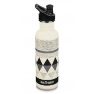 Classic Narrow Pepper Ridge - Recipient din otel inoxidabil 800 ml cu capac sport - Klean Kanteen