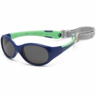 Flex 0/3 ani - Navy Green - Ochelari de soare pentru copii - Koolsun Flex 0/3 ani - Navy Green - Ochelari de soare pentru copii - Koolsun