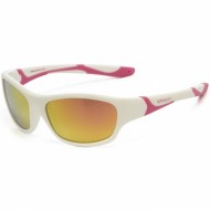 Sport 3/8 ani - White Hot Pink - Ochelari de soare pentru copii - Koolsun Sport 3/8 ani - White Hot Pink - Ochelari de soare pentru copii - Koolsun