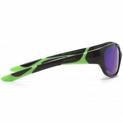 Sport 3/8 ani - Black Lime - Ochelari de soare pentru copii -  Koolsun