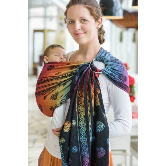 Sling cu inele - Jacquard Limited Edition - Lenny Lamb - Rainbow Lace Dark