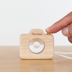Mini camera foto din lemn Plan Toys Mini camera foto din lemn Plan Toys